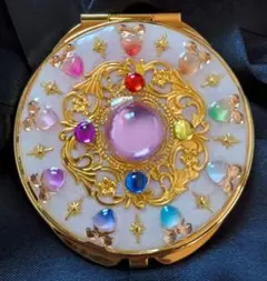 コンパクトミラー ハンドメイド 074