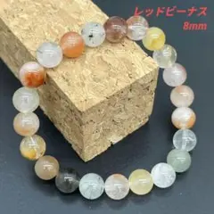 【42】恋愛成就♪レッドヴィーナスクォーツ パワーストーンブレスレット