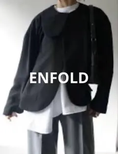 ENFOLD ROUND CURVE JACKET 38サイズ 新品未使用