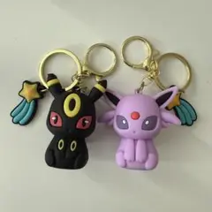 ブラッキー エーフィ キーホルダー キーリング