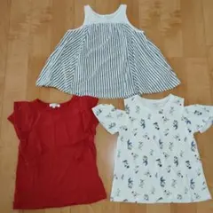 女の子トップス　120〜130 　3点セット