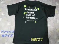 アシックス 陸上競技 プリント半袖Tシャツ ブラック Mサイズ XT570N