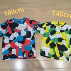 adidas　Tシャツ　140cm＆160cm　セット売り