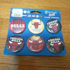 CHICAGO BULLS バッジ 6個セット