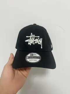 Stüssy ニューエラー 黒 ベースボールキャップ