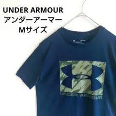 UNDER ARMOUR　アンダーアーマー　Tシャツ　プリント　ネイビー　M