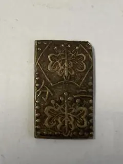 古錢,明治元年,明治二分判金。
