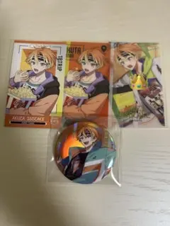 18TRIP エイトリ 缶バッジ クリアシート 箔押し 特典 五十竹あく太