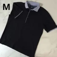 NICOLE CLUB FOR MEN ポロシャツ Mメンズ　紺