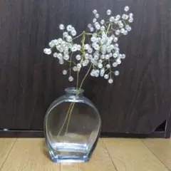 ハンドメイド　ビーズフラワー　かすみ草　2輪