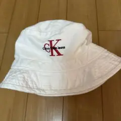 ❤️週末限定SALE❤️Calvin Klein ホワイト バケットハット