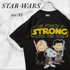STAR WARS スターウォーズ SNOOPY スヌーピー　黒　XL
