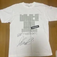 ホワイトデー サイン入り Tシャツ Lサイズ