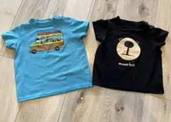 モンベル 80cm Tシャツ 2枚セット