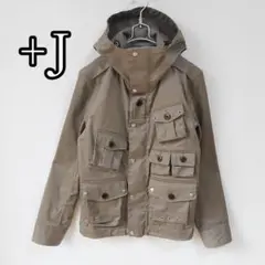 ユニクロ プラスJ ツイルミリタリーパーカ サイズS ジルサンダー