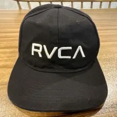 RVCA 黒 キャップ スナップバック