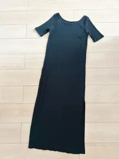 alureville リブロングワンピース