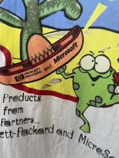 Microsoft hewlett packard ビンテージ　tシャツ