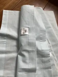 モリハナエ　水色 フラットシーツ 140x240cm 綿100% 訳あり