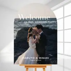 ウェルカムボード　結婚式　パネル　ウェルカムスペース　アーチ　50