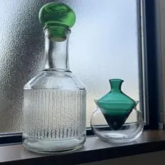 リザーバービンビノデカンター　ガラスピッチャー　HOYA クリスタル　カラフェ