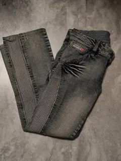 NICOLE CLUB FOR MEN グレー デニムパンツ