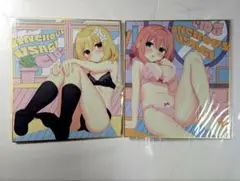 C105 あんちょびうさぎ 宇都宮つみれ 色紙 セット