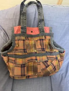 美品★ Ragstar ラグスター キャリーバッグ ペット用 ダックスサイズ キャリーバッグ 【Ragstar キャリーバッグステンシル ダックス