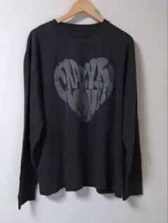 HALHAM（ハルハム) CRAZY LOVE ハートプリント Tシャツ