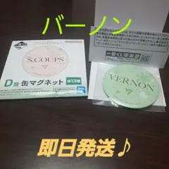SEVENTEEN 一番くじ ⭐バーノン⭐D賞缶マグネット　セブンイレブン
