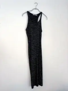 T by アレキサンダーワン　アメリカンスリーブ ロングワンピース