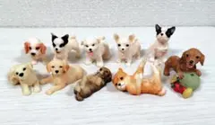 犬　ミニチュアフィギュア　10体