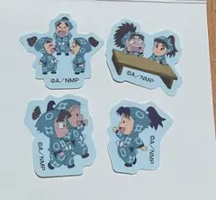 忍たま乱太郎 体験展 任務振り返りの段 フレークシール 一年は組