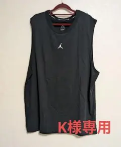 Jordan ブラック タンクトップ