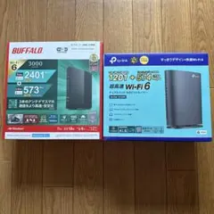 BUFFALO WSR-3000AXP/DK tp-linkルーターセット