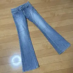 デニムジーンズ ジーンズ レディース ブーツカットデニム フレアデニム 激安