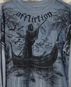 【希少】AFFLICTION 10 YEAR ANNIVERSARY ロンT