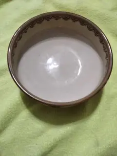 中鉢 唐子 陶器 食器 1個 口径約15cm、高さ6.2cm