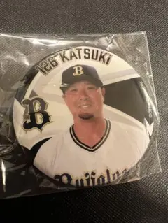 香月一也　缶バッジ　全選手　オリックス