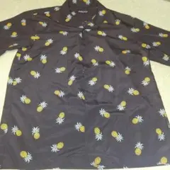 美品★VYCCESS パイナップル柄 アロハシャツ