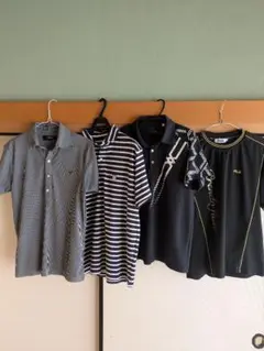 半袖シャツ、Tシャツ、4枚 Callaway、ミズノ、フィラ他