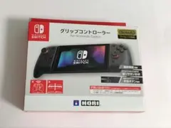 ホリ グリップコントーラー Switch用 クリアブラック 箱と説明書付