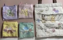 ポケットモンスター　トートバッグ&ポーチコレクション