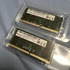 メモリ 16GBx2枚=32GB