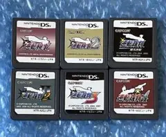 7k動作確認済‼️ DS 6本セット逆転裁判&逆転検事‼️