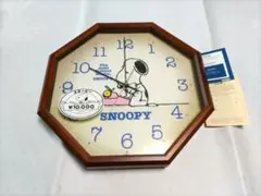 スヌーピー　シチズン　掛時計　リズム時計