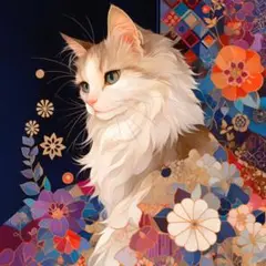パネル生地　新柄　猫8柄　即購入⭕️