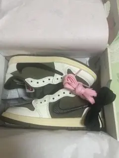 Travis Scott ×Nike Air Jordan1 LowOG kid