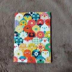 ブックカバー　布製　小鳥