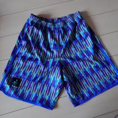 メッシュパンツ 青紫色 ストライプ